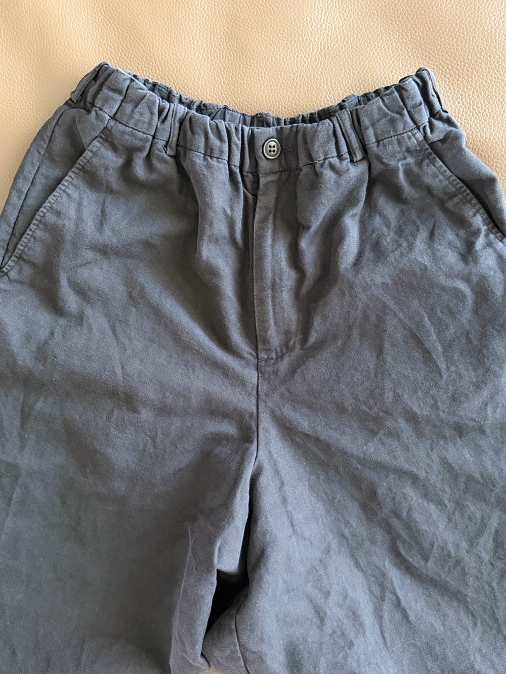 JNBY Kids Girls Cropped Elastic-Waist Chino Pants Size 14y